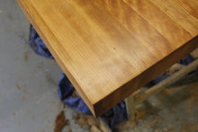 Load image into Gallery viewer, This is a close up of an edge grain cherry countertop in Oakland, CA
